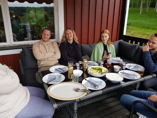 Elin och Christian flyttar in